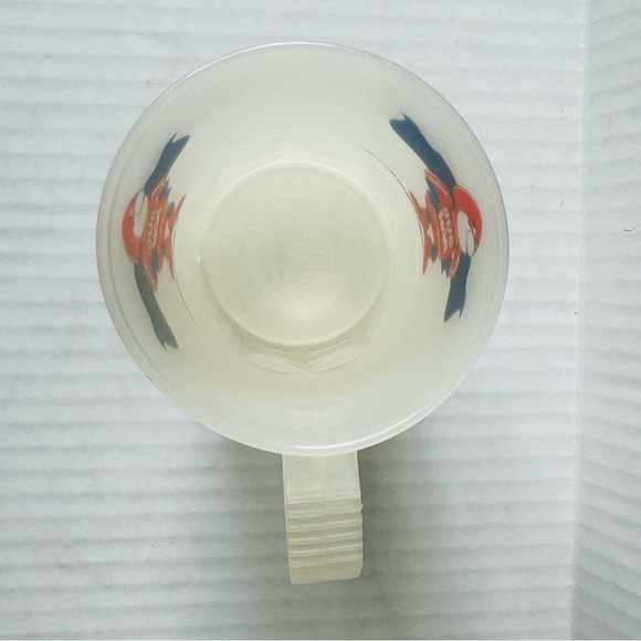 💚 Set: VintageRARE 1987 Bud Man Super Mug Made in USA; 5.25”tall. And STICKER! - Picture 6 of 6